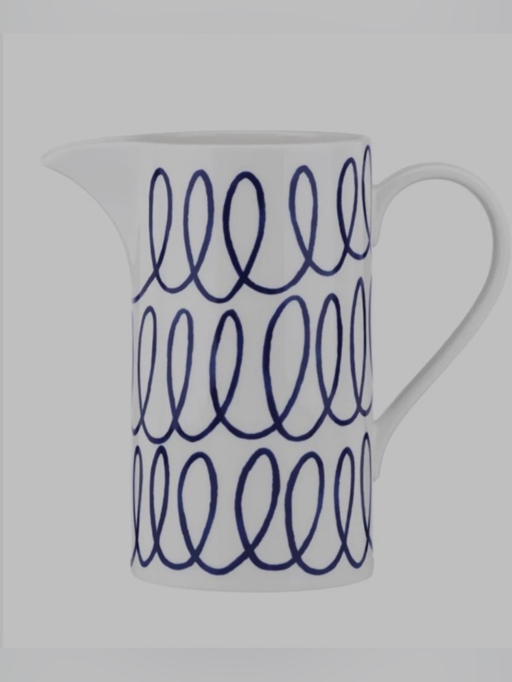 Kate Spade New York Charlotte St ceramic pitcher